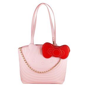 Hello Kitty Pink Quilted Shoulder Bag
